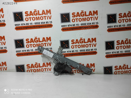 PEUGEOT 207 ÇIKMA SAĞ ÖN CAM KRİKOSU OEM; 9681182280