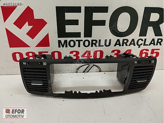 TOYOTA COROLLA SIFIR RADYO HAVALANDIRMA OEM NO: 55406-02070