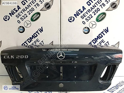MERCEDES CLK SERİSİ W208 KASA BAGAJ KAPAĞI ORJ ÇIKMA