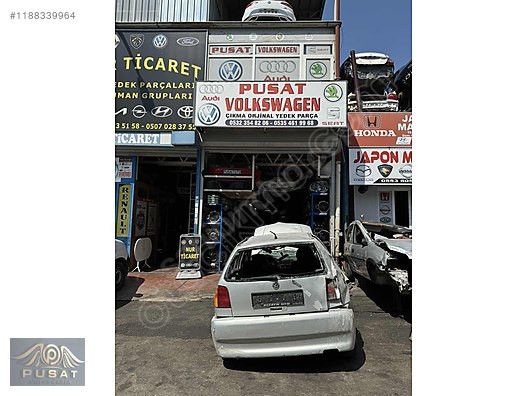 VOLKSWAGEN POLO ÇIKMA ORJİNAL ARKA DİNGİL ALT TAKIM