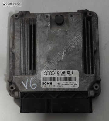 AUDİ A3 MOTOR BEYNİ EDC16U31 03G906016J 0281011383
