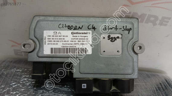 9809027080-01 - 9691626980 Peugeot 308 Motor Beyni