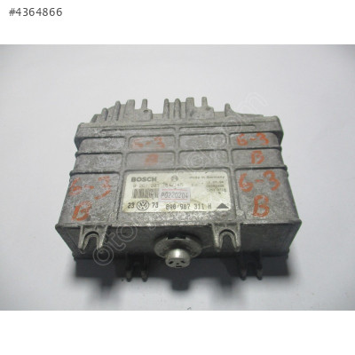 Volkswagen Golf 3 1.8 Motor Beyni 0261203184 8A0907311H