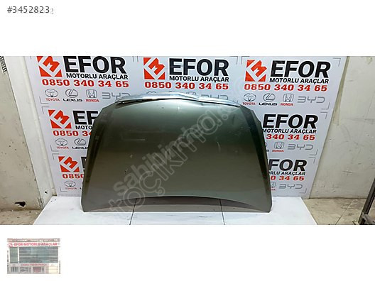 HONDA CİTY MOTOR KAPUTU ÇIKMA ORİJİNAL PARÇA 2006-2008
