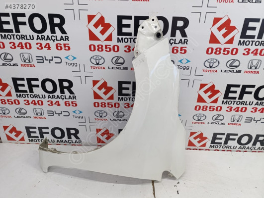 TOYOTA COROLLA SOL ÖN ÇAMURLUK ÇIKMA ORİJİNAL PARÇA