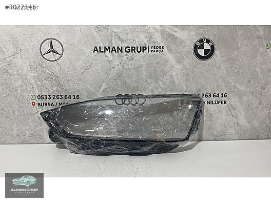 AUDİ A5 SOL FAR CAMI SIFIR 2019-2022