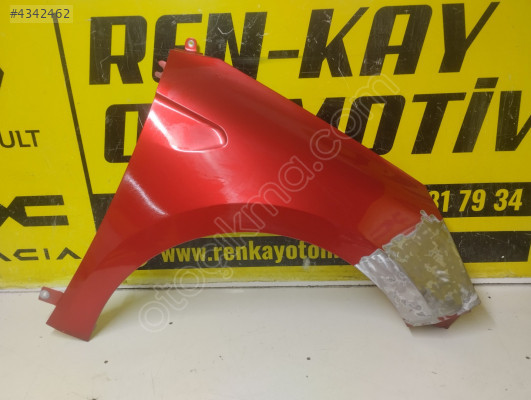 RENAULT CLİO 5 SAĞ ÖN ÇAMURLUK KIRMIZI ORJ ÇIKMA RENKAY KOCAELİ