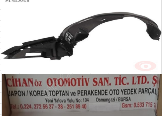 Toyota Verso Sol Davlumbaz 2004 2009