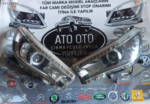 TOYOTA HİLUX ORJİNAL ÇIKMA SAĞ SOL FAR