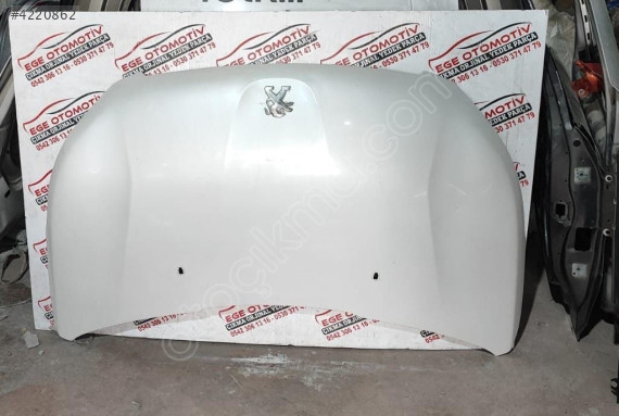 PEUGEOT 2008 SEDEF BEYAZ MOTOR KAPUTU ORJINAL BOYASIZ