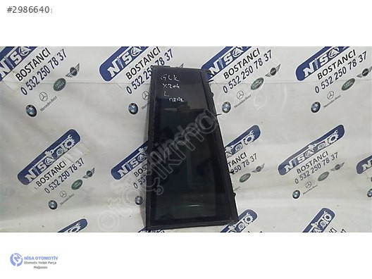 MERCEDES GLK SERİSİ X204 KASA SOL ARKA KAPI CAM KELEBEK