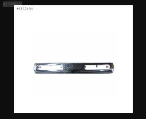 NİSSAN PİCKUP D21 1989-1997 KROM ÖN TAMPON