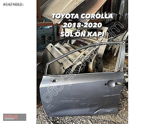 2020 Toyota Corolla Sol Ön Kapı - Orjinal Parça - Eyupcan