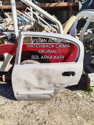 NİSSAN ALMERA HATCHBACK ÇIKMA ORJİNAL SOL ARKA KAPI 2000-2007