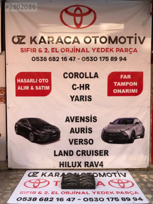 2020-2025 TOYOTA PROACE CITY SIFIR ORJINAL KAPI KOLLARI BADEMİ