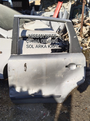 NİSSAN NOTE ÇIKMA ORJİNAL SOL ARKA KAPI 2006-2013