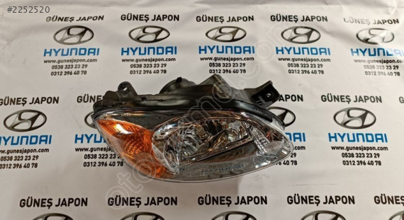 HYUNDAİ ACCENT ADMİRA SAG ÖN FAR 2003-2004-2005 SIFIR ÜRÜN