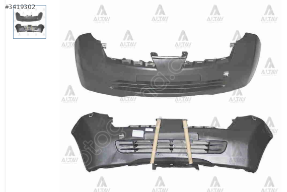 NISSAN MICRA ÖN TAMPON SİSSİZ 2003-2006