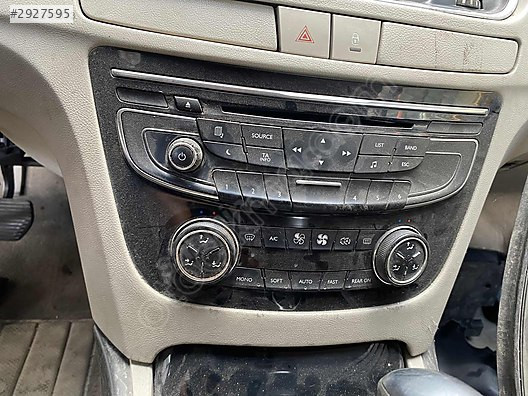 peugeot 508 klima kontrol paneli 2012-2013 EMR OTOMATİV