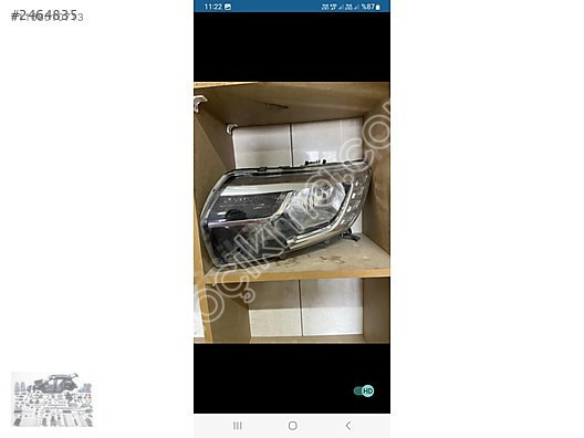 Dacia Sandero 2 orijinal sol ön far