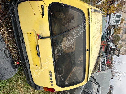 Opel kadett arka bağaj kapağı dolu orjinal
