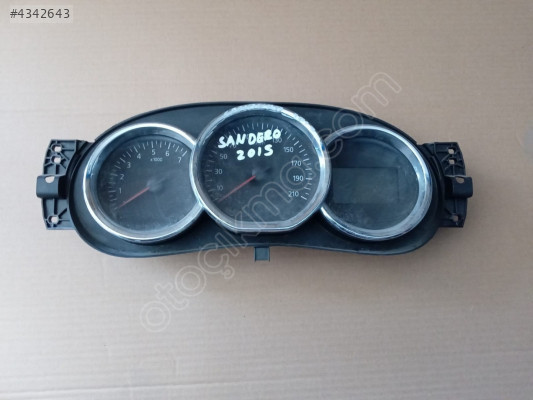 dacia sandero 2015 1.5 gösterge/km saati (son fiyat)