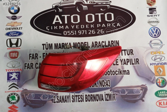 KİA SPORTAGE ORJİNAL ÇIKMA SAĞ STOP