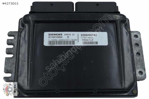 82000055742 SİRİUS32 RENAULT MEGAN 1 SCENİC MOTOR BEYNİ