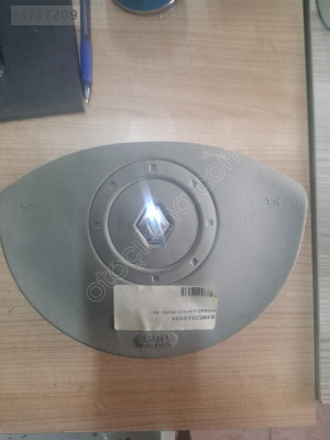 Renault megan 2 direksiyon airbag kapağı bej
