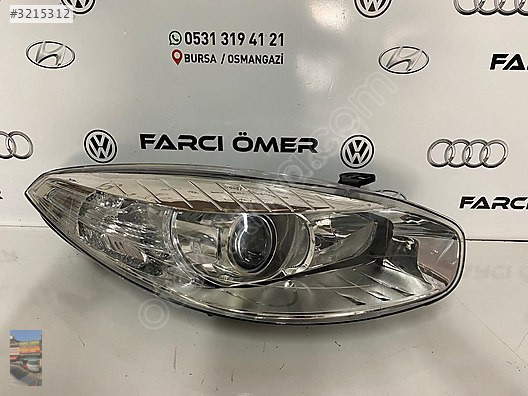 RENAULT FLUENCE ÖN SAĞ FAR SIFIR MERCEKLİ