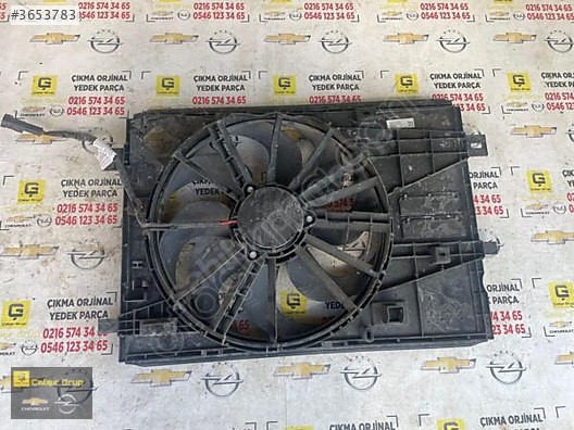 OPEL GRANDLAND 1.5 KOMPLE FAN ÇIKMA SÖKME YEDEK PARÇA