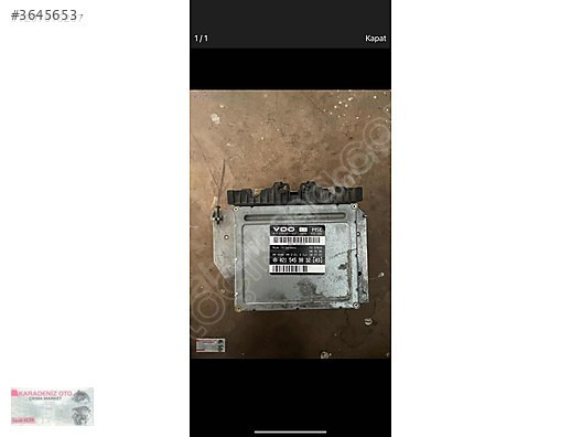 MERCEDES W210 MOTOR BEYNİ 97. Model