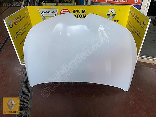 Renault R5 Modeli Beyaz Orjinal Çıkma Motor Kaputu ve Parçalar