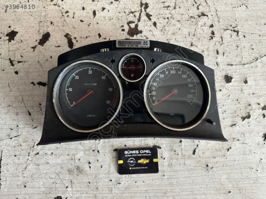 OPEL ASTRA ZAFİRA KİLOMETRE SAATİ ÇIKMA ORJİNAL GM 13282344 EC