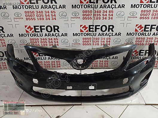 TOYOTA COROLLA ÖN TAMPON ÇIKMA ORİJİNAL PARÇA 2007-2010