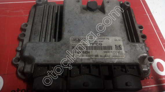 Ford Fiesta 1.6 TDCI Motor Beyni 0281014989 8V21-12A650-PG
