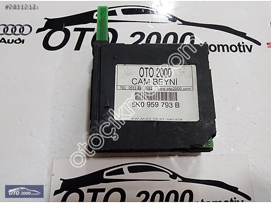 5K0959793B-5K0 959 793 B VOLKSWAGEN TOURAN-GOLF-TİGUAN CAM BEYNİ