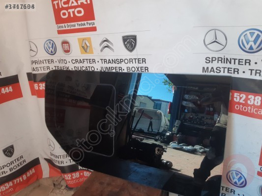 RENAULT TRAFİC 1-2 YAN KAPI SAĞ-SOL CAMLARI (TEMİZ