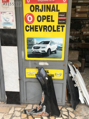opel astra h sol ön çamurluk çıkma orjinal