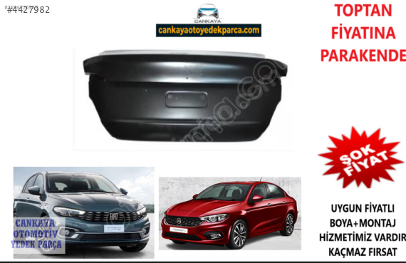 FİAT EGEA SEDAN ARKA BAGAJ KAPAĞI SIFIR  52092820-52092821