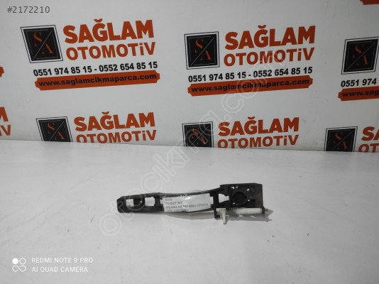 PEUGEOT 307 ÇIKMA  SOL ARKA DIŞ KAPI KOLU TUTUCU