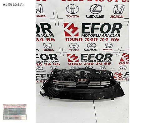 TOYOTA YARİS ÖN TAMPON IZGARASI ÇIKMA ORJİNAL YEDEK PARÇA 19-22