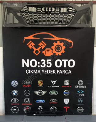 5E3853677 SKODA OCTAVİA ÖN TAMPON ORTA IZGARA 2020-2024