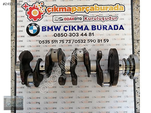 BMW 5 Serisi E60 520d N47 Dizel Yepyeni Orijinal Krank (673)