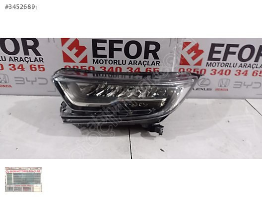 HONDA CRV ORJİNAL ÇIKMA HATASIZ SOL ÖN FAR 22-24