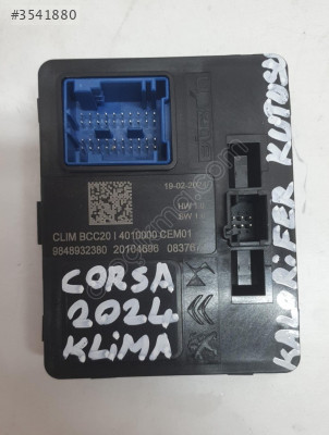 opel corsa f 2024 klima beyni/modülü (son fiyat)