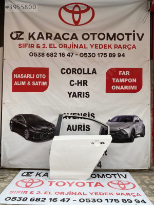 2019-2025 TOYOTA COROLLA ÇIKMA ORJINAL SOL ARKA KAPI