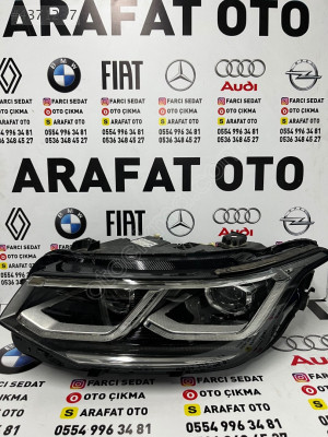 VOLSWAGEN TİGUAN 2020-2024 LEDLİ MERCEKLİ SOL ÖN FAR ORJİNA