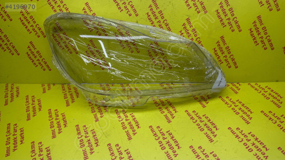 MERCEDES W204 KASA C180-C200 SAĞ FAR CAMI LOGOLU