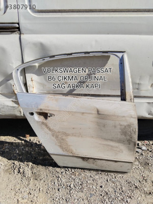 VOLKSWAGEN PASSAT B6 ÇIKMA ORJİNAL SAĞ ARKA KAPI